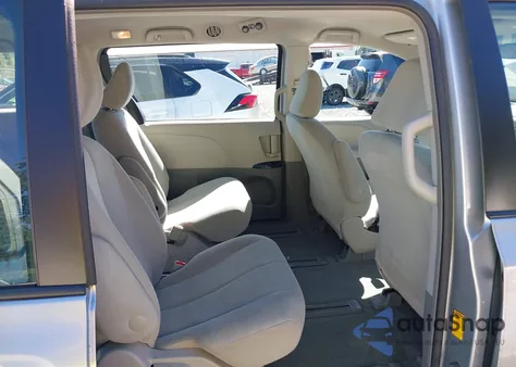 2014 Toyota Sienna L V6 7 Passenger from USA, damaged, VIN 5TDZK3DC7ES433780